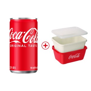 (공식) 코카-콜라 CAN 190ml 60개(2x30입) + 코-크 채반용기 (옵션선택)