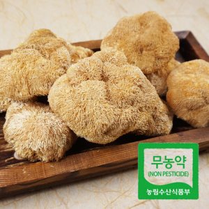 [버섯농부] 국내산 무농약 건 노루궁뎅이버섯 골라담기