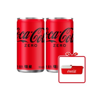 코카-콜라 제로 CAN 190ml 60개(2x30입) + 누들쿠커 (옵션선택)