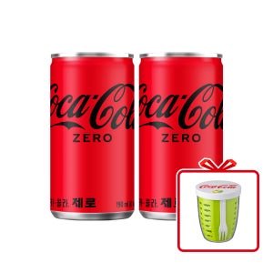 코카-콜라 제로 CAN 190ml 60개(2x30입) + 코크 샐러드팟 (옵션선택)