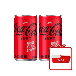 코카-콜라 제로 CAN 190ml 60개(2x30입) + 누들 쿠커 (옵션선택)