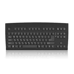 큐센 DT35 89 풀윤활 가스켓 사무용 유무선 텐키리스 기계식 키보드 블랙, 애플민트축 V1