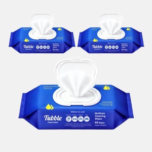 터블 다목적 소독 세정 알콜 청소 주방 티슈 찌든때 기름때 제거 (60매) x 3팩