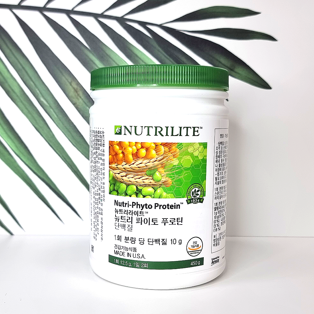암웨이 <b>프로틴</b> 450g <b>파이토</b> 푸로틴 단백질보충제 <b>뉴트리라이트</b>