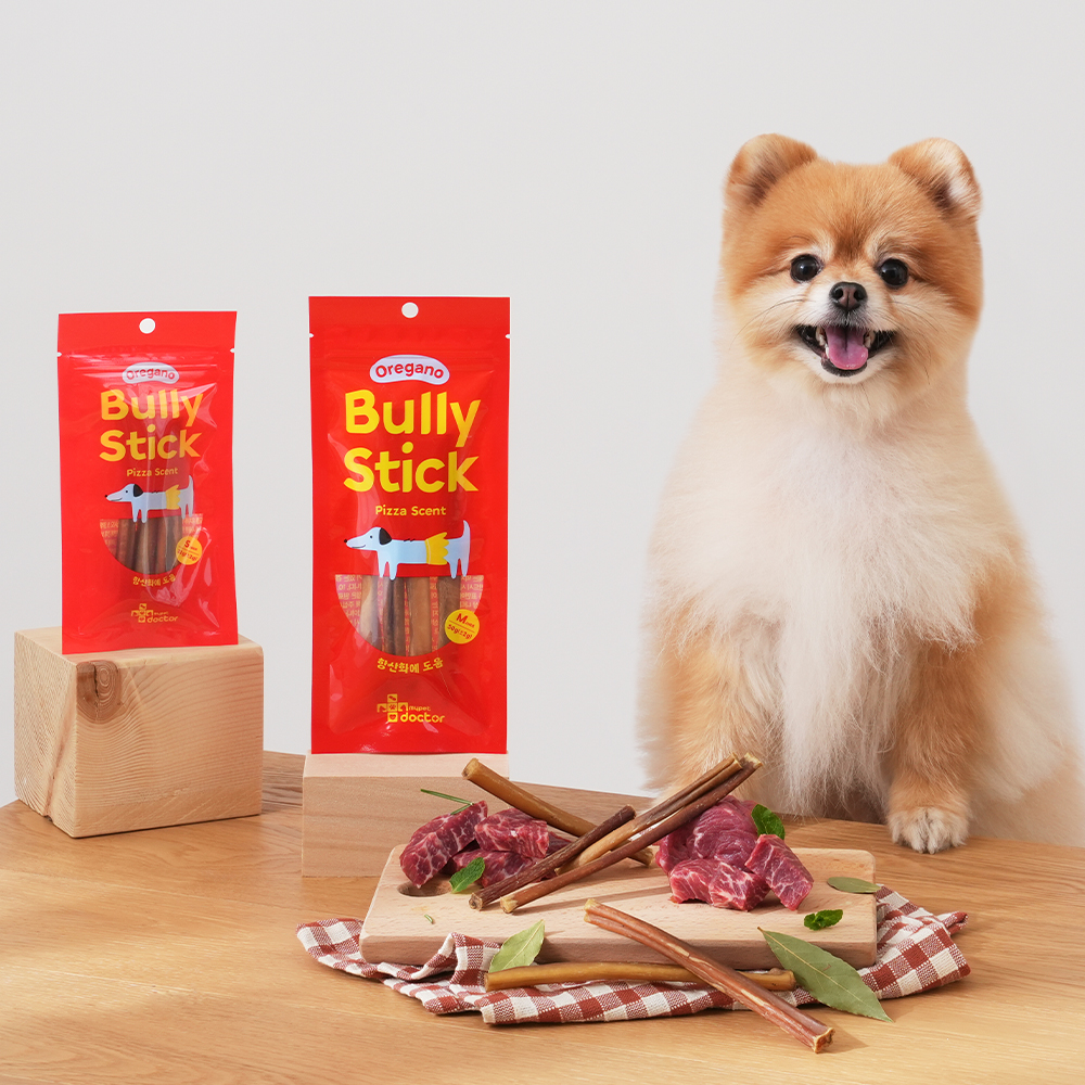 마이펫닥터 강아지 불리스틱 육포 오래먹는 개껌 수제 간식 쇠고기, 22g, 1개