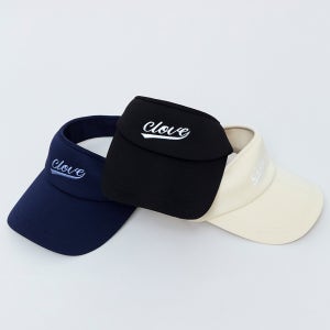 [클로브 25SS] Classic Logo Sun Visor (3color)