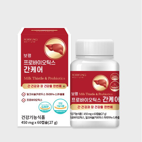 보령프로바이오틱스 간케어 450mg x 60캡슐