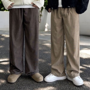 남자골댄바지 남자코듀로이팬츠 남자통큰바지