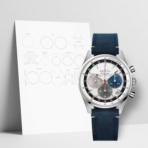제니스 크로노마스터 38mm 03.3200.3600/69.C902 시계보호필름 워치쉘 부분패키지