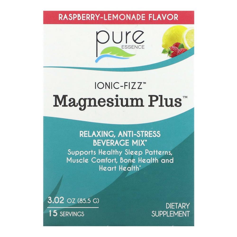 퓨어에센스 아이오닉피즈 <b>마그네슘 플러스 라즈베리 레모네이드</b> 각5.7g 15스틱