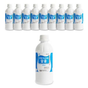 이소프로필 알콜 방역 살균 세척 소독용 IPA 알코올 250ml 10개
