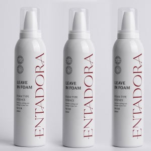 수분 컬링 미용실 에센스 엔타도라 미용실 손상모 열보호 헤어에센스 리브인폼 화이트머스크, 200ml, 3개