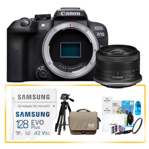 캐논 EOS R10 18-45mm KIT 미러리스 128GB 고급11종풀패키지 정품등록이벤트