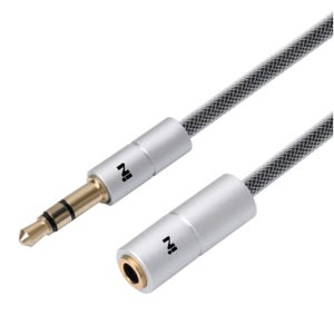 AUX 연장 케이블 스피커 오디오 연장선 OFC 고급형 1m, 1개