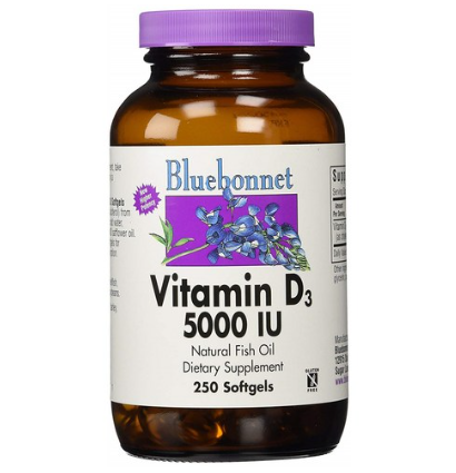 블루보넷 <b>비타민d5000iud3</b> 250정 무설탕 글루텐프리 비타민D3 5000IU