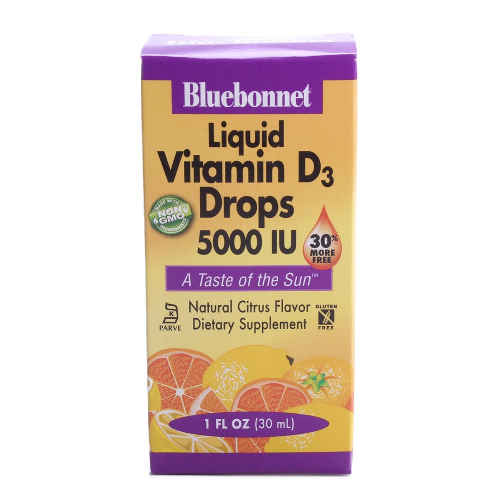 블루보넷 리퀴드 <b>비타민d5000iud3</b> 드롭스 30ml 오렌지레몬 비타민D3 5000IU