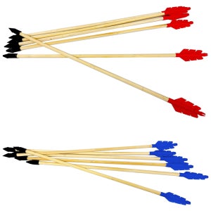 전통놀이 투호 화살 세트 날개형 6개입 유아 어린이집 유치원 체육대회 민속놀이 행사용품