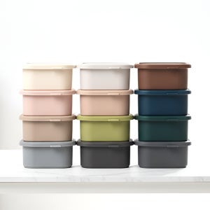 [N단독구성] 디아르 국내산 플래티넘 실리콘 밥 팩 소분 냉동밥 보관 용기 200ml 4P