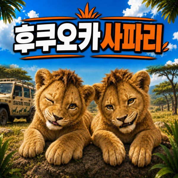 [후쿠오카사파리 버스투어] 유후인 벳푸 가마도지옥 아프리칸사파리투어 일본여행