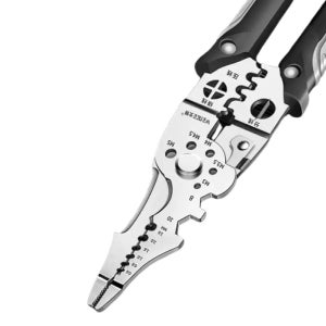 전선탈피기 스트리퍼 다목적 전기 피복 가위 와이어 전선 제거 탈피 도구