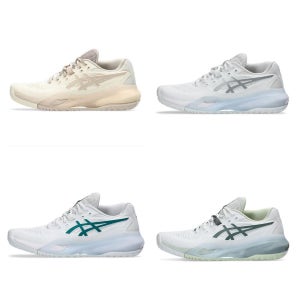 아식스 젤레졸루션 X 10 여성 테니스화 올코트