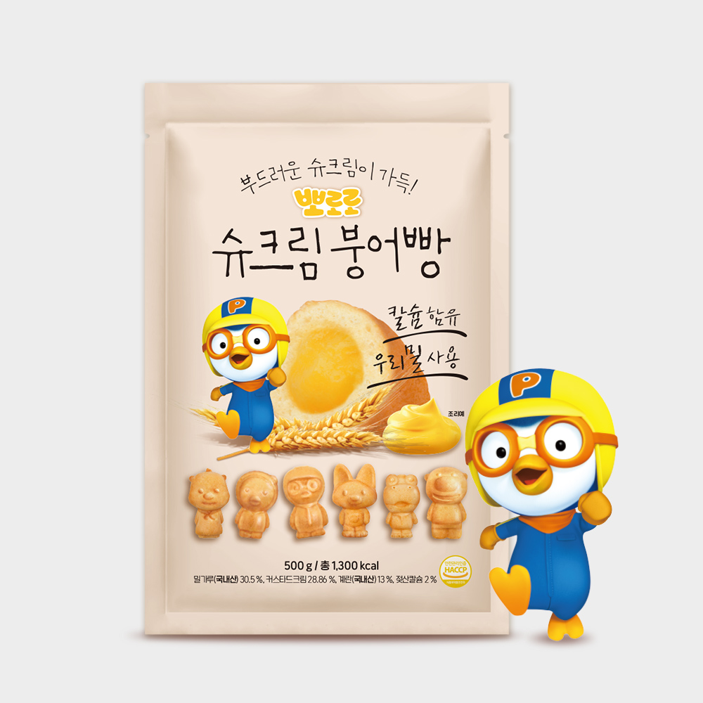 어니스트에프앤비 뽀로로 슈크림붕어빵