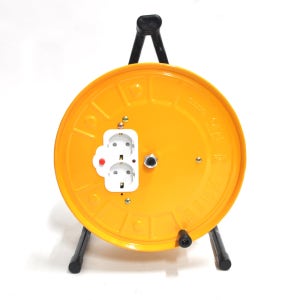 고용량 캠핑 작업 전선릴 릴선 전기릴선 작업선 리드선 접지차단 2구 20m