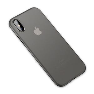 제로스킨 스키니매트 케이스 생폰 초슬림 그레이, 아이폰XS 맥스