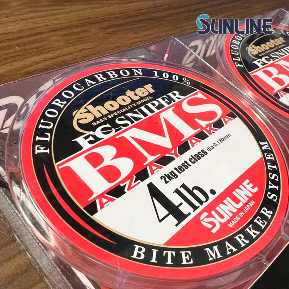 선라인 BMS 카본 라인 아자야카 FC 에프씨 스나이퍼 배스줄 6LB 1.5호 100M
