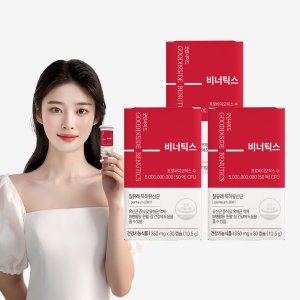 [3+1] 비너틱스 유산균 질유산균 프로바이오틱스 30캡슐, 3개