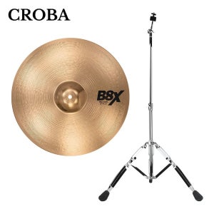 크로바 사비안 B8X18 1번 심벌 세트 46cm 18인치 고고장구 스탠드 드럼