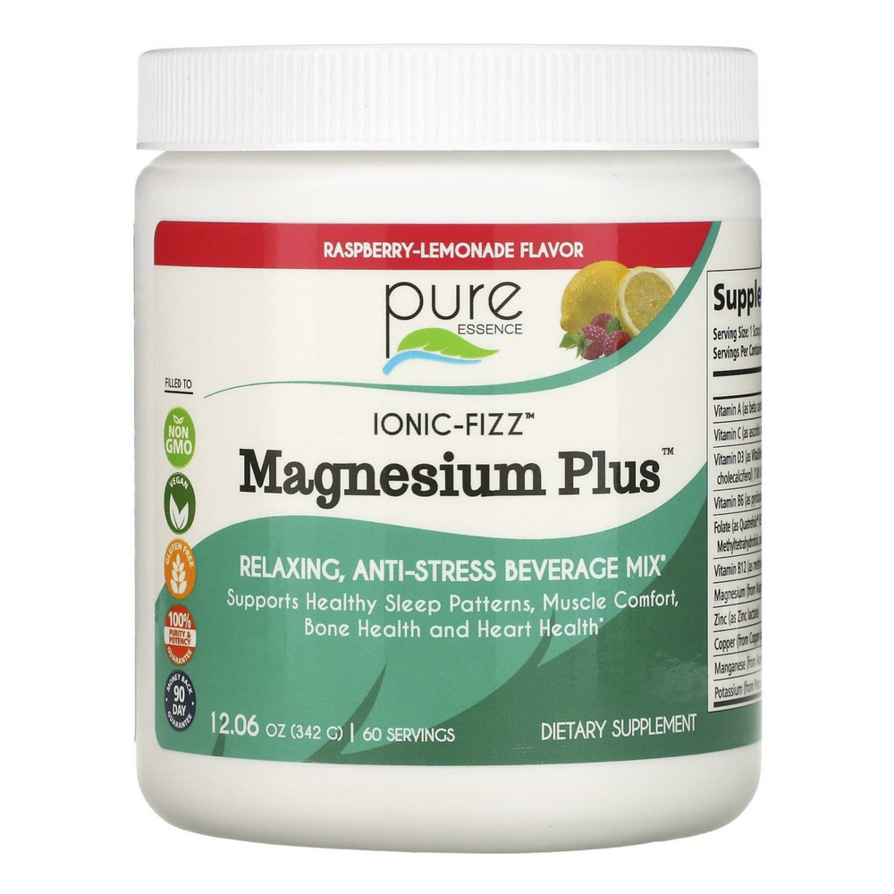 퓨어에센스 아이오닉피즈 <b>마그네슘 플러스 라즈베리 레모네이드</b> 342g