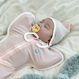 스칸디맘 스와들 클래식 밤부라이트 메쉬 신생아 속싸개