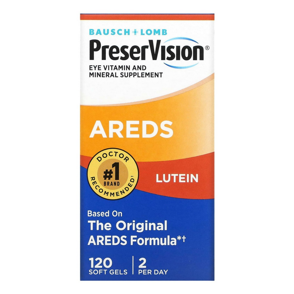 바슈롬 프리저비전 <b>AREDS 루테인</b> 120소프트젤