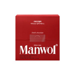 [만월회] NEW 악마초코 원액 팩파우치 50ml 4개입 (박스 포함)