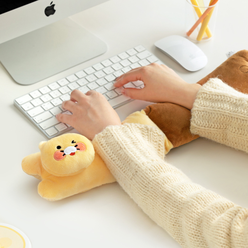 춘식이 키보드 쿠션 손목받침대 손목패드 팔걸이 데스크 팔꿈치