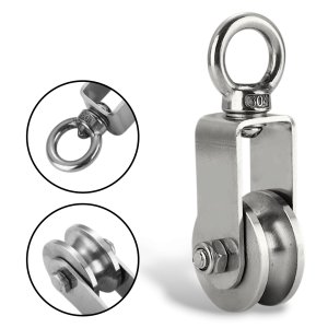 스텐 도르래 무소음 베어링 고하중 부드러운 도르레 30mm