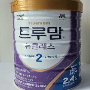 일동 후디스 트루맘 뉴클래스 2단계 800gX3캔