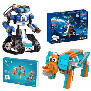 Apitor AI 코딩로봇 다양한모델제작 교육키트 장난감/창의력 논리력 로봇장난감 블록 변신로봇트 완구