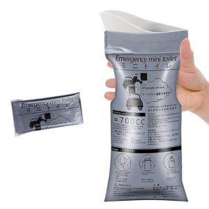 차량용소변기 일회용 휴대용 소변봉투 소변응고제 이동식 오줌통 캠핑 간이 소변팩