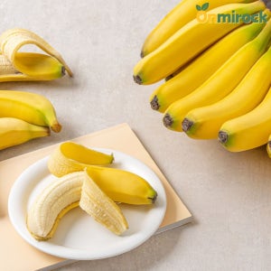 온미락 국내산 친환경 무농약 바나나 18브릭스 이상 고당도 프리미엄 무방부제 바나나 1.5kg 3kg 5kg