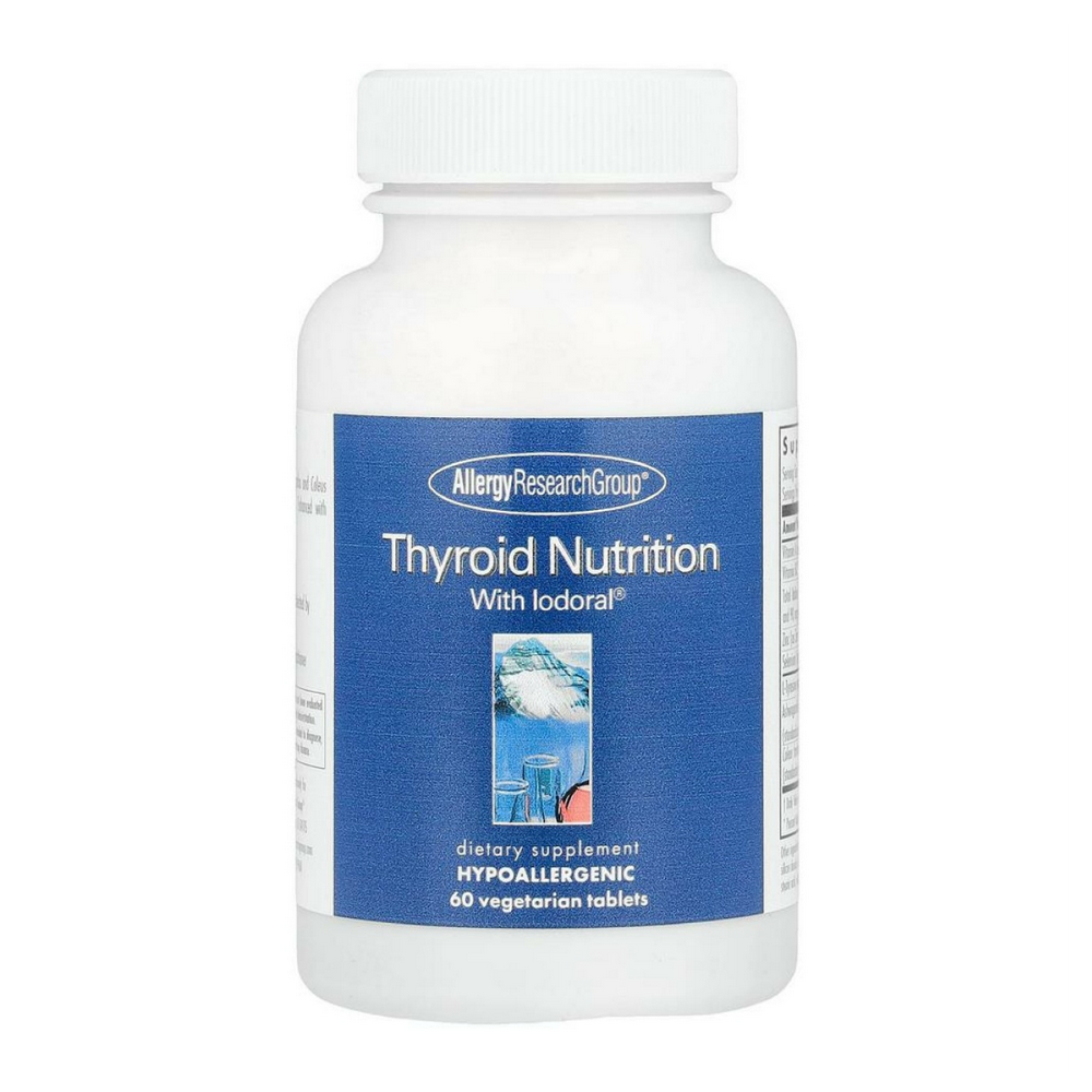 ArG 알러지리서치그룹 <b>싸이로이드</b> 뉴트리션 위드 아이오도랄 60베지타블렛