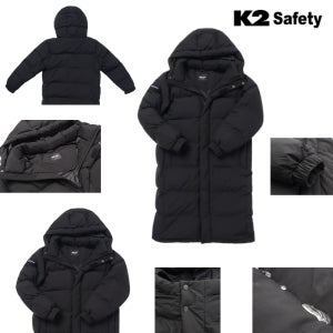 K2 세이프티 겨울 방한 롱패딩 등산 근무 단체복