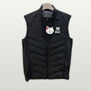 왁 골프 간절기 남성 패딩 믹스 조끼 24791BKX