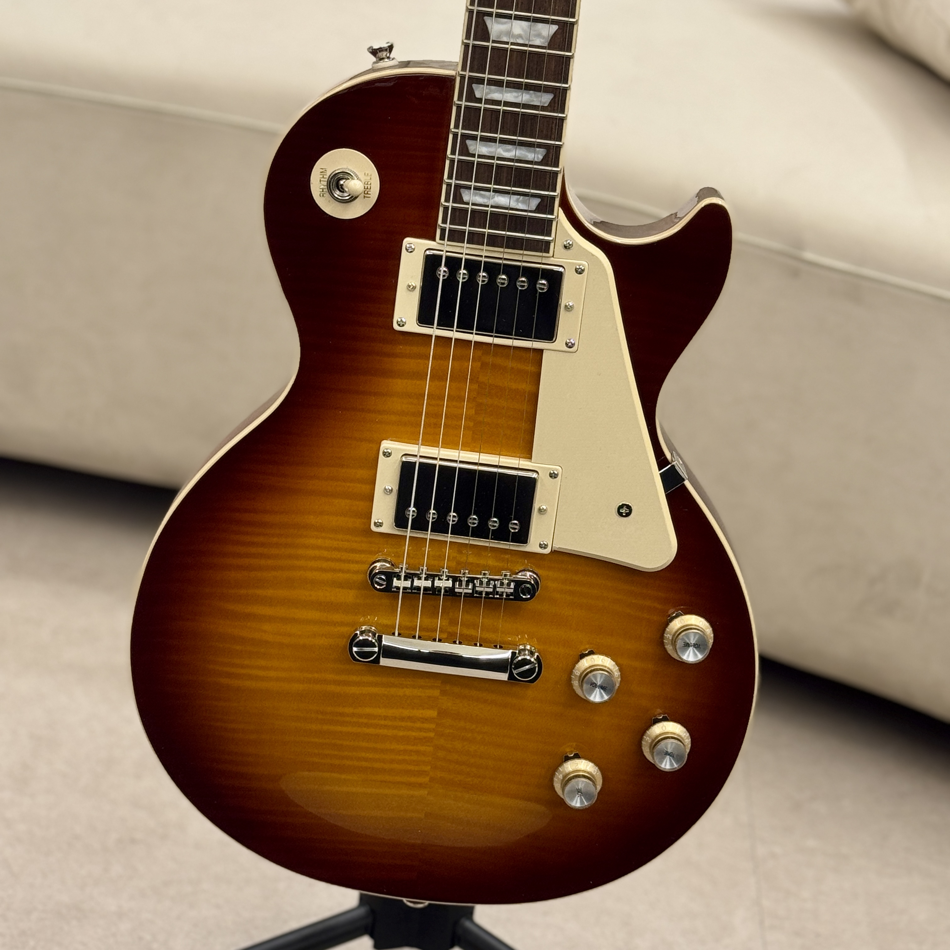 Epiphone 에피폰 레스폴 스탠다드 60 Figured Top Ice Tea Burst