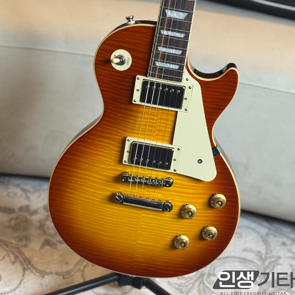 Epiphone 에피폰 레스폴 스탠다드 50 Figured Top Washed Cherry Sunburst