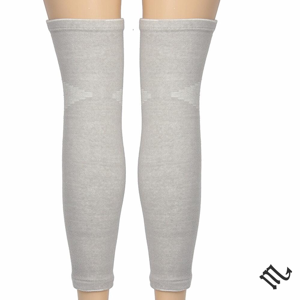 <b>세모</b>하나 롱 <b>무릎</b> 보온 보호대 S 그레이 무용 압박아대 등산용 임산부 등산