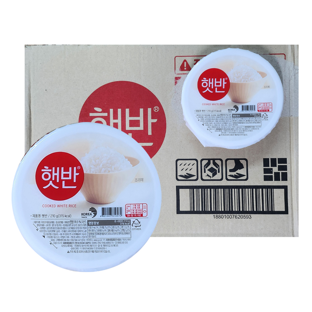 Hetbahn (Instant Cooked Rice) 210g, 36 pcs