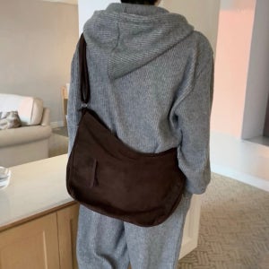 스웨이드 가죽 노트북 아이패드 대학생 여행 가방 남자 메신저백 매신저백