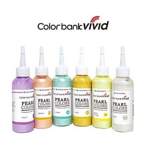 종이나라 비비드컬러 펄물감 펄 컬러 100ml